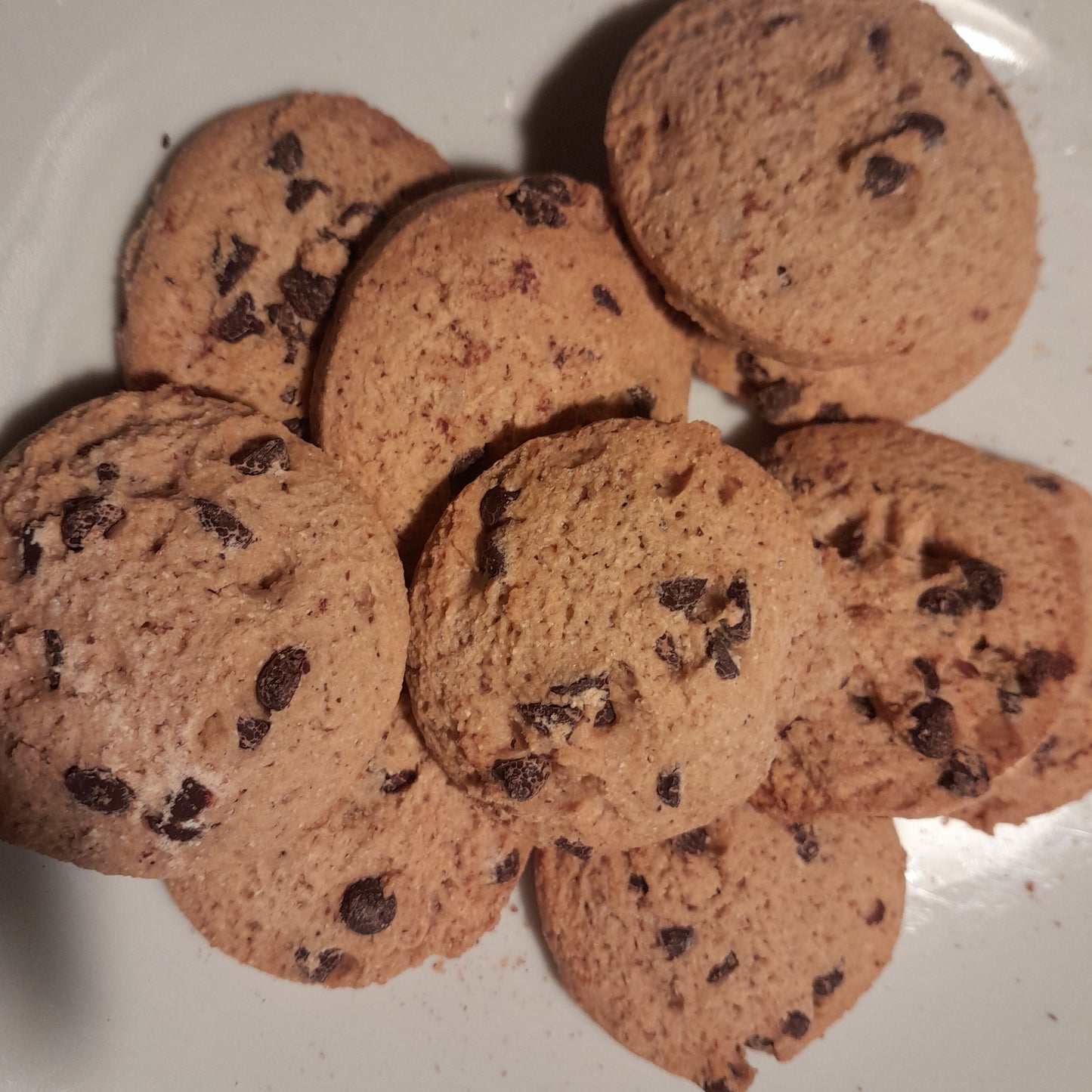 đȘ COOKIES VRAC sans lactose ChĂątaignes PĂ©pites de Chocolat 500 gr