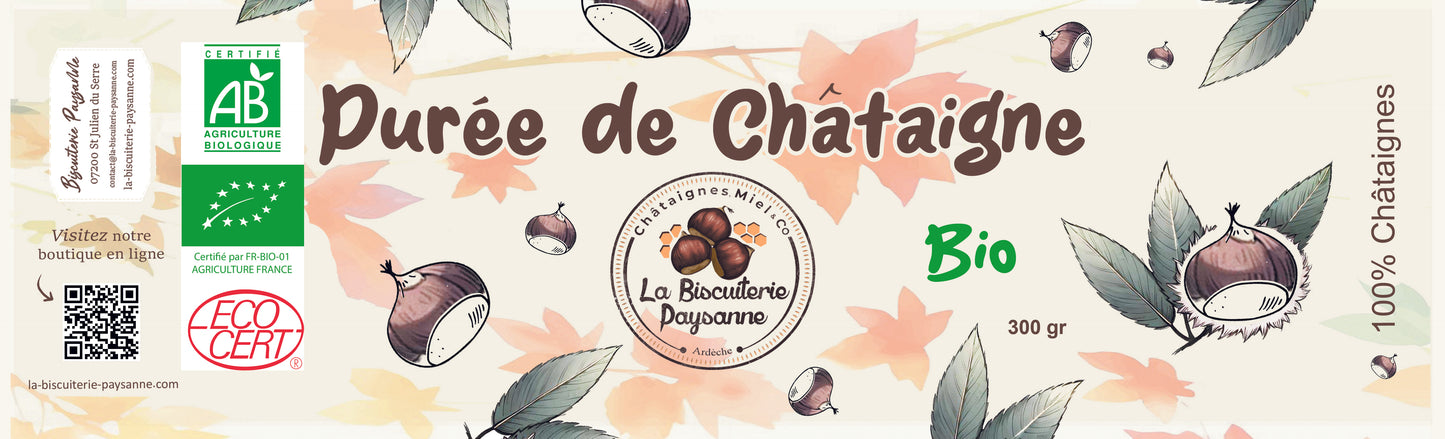 Purée de châtaignes 🌳🍯