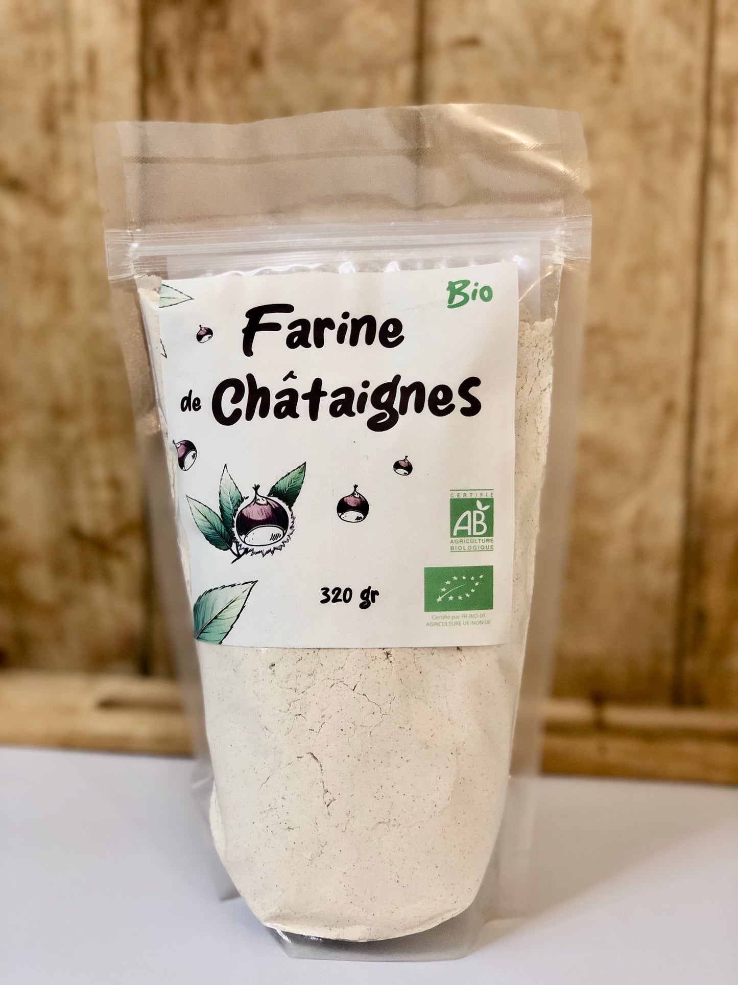 Farine de Châtaigne au Naturel 🌰🌰 320 gr