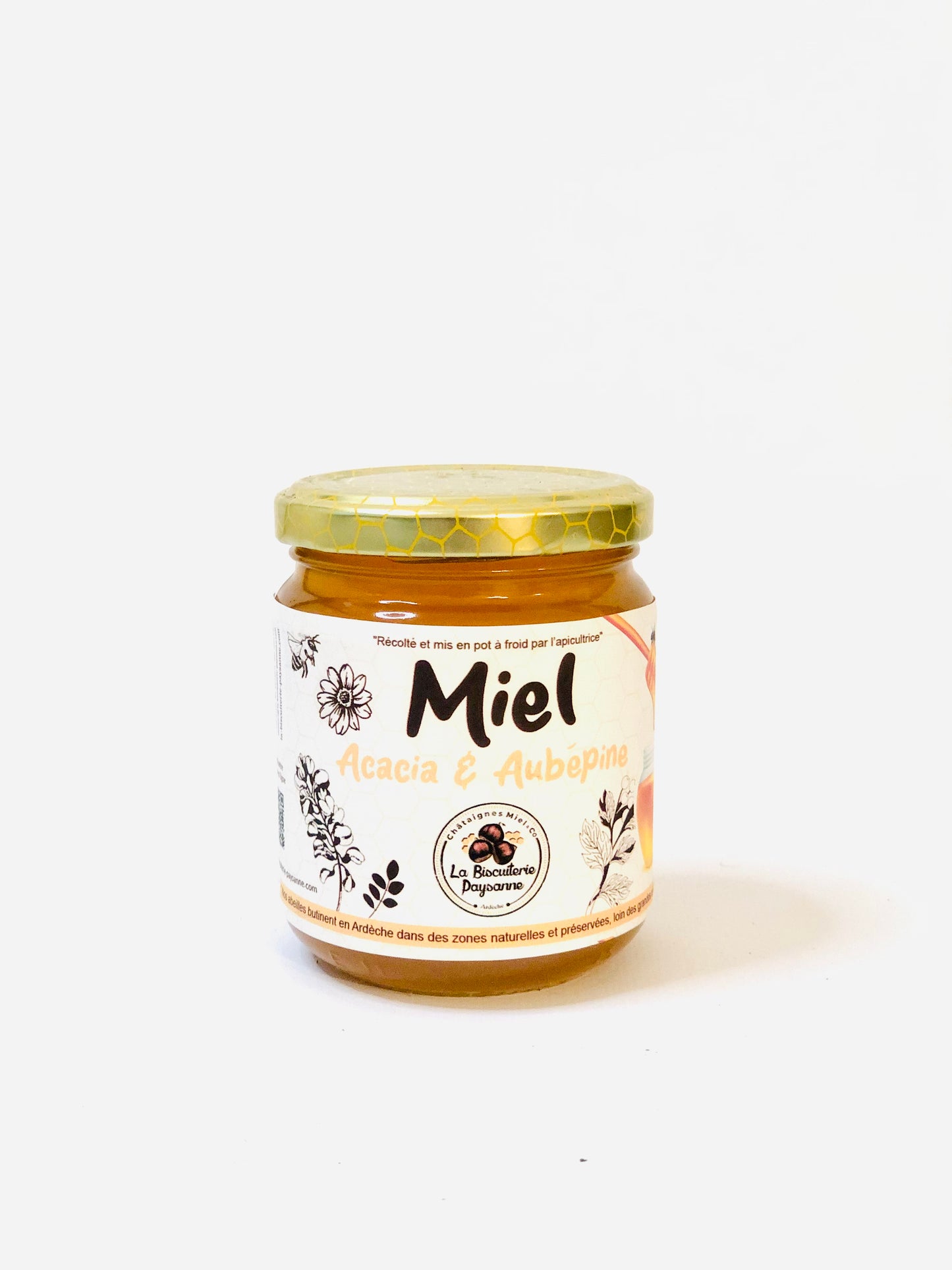 Miel acacia et aubépine 250gr 🐝🌸